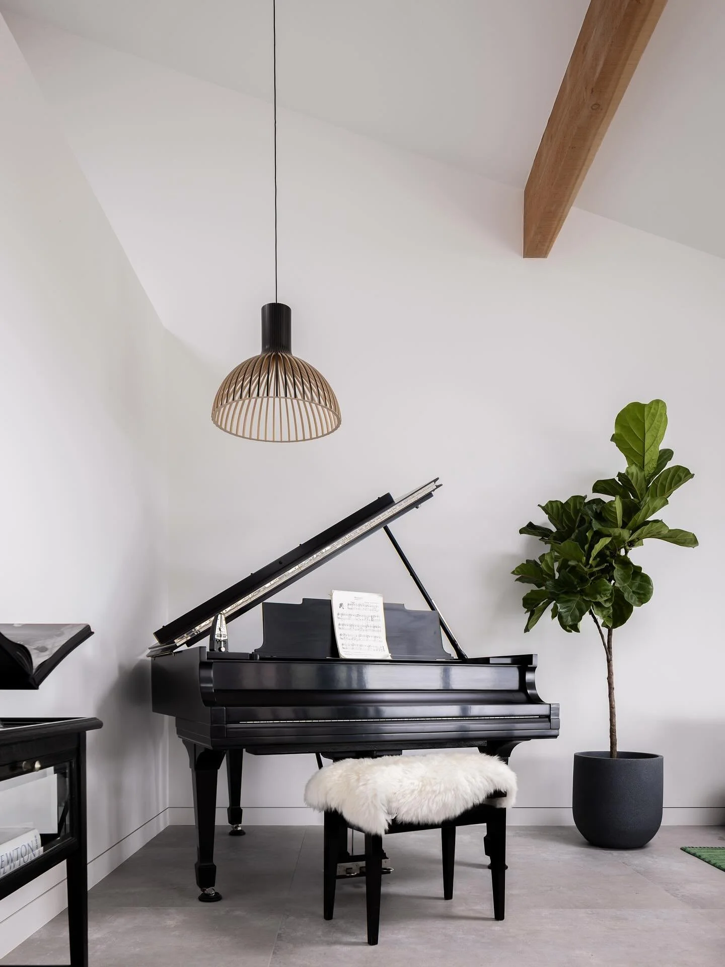 Homes should be a reflection of what you love, and for all those music lovers and makers out there, don&rsquo;t overlook incorporating instruments into your home design. 

Whether it&rsquo;s a piano, a wall of guitars or drums, instruments are works 