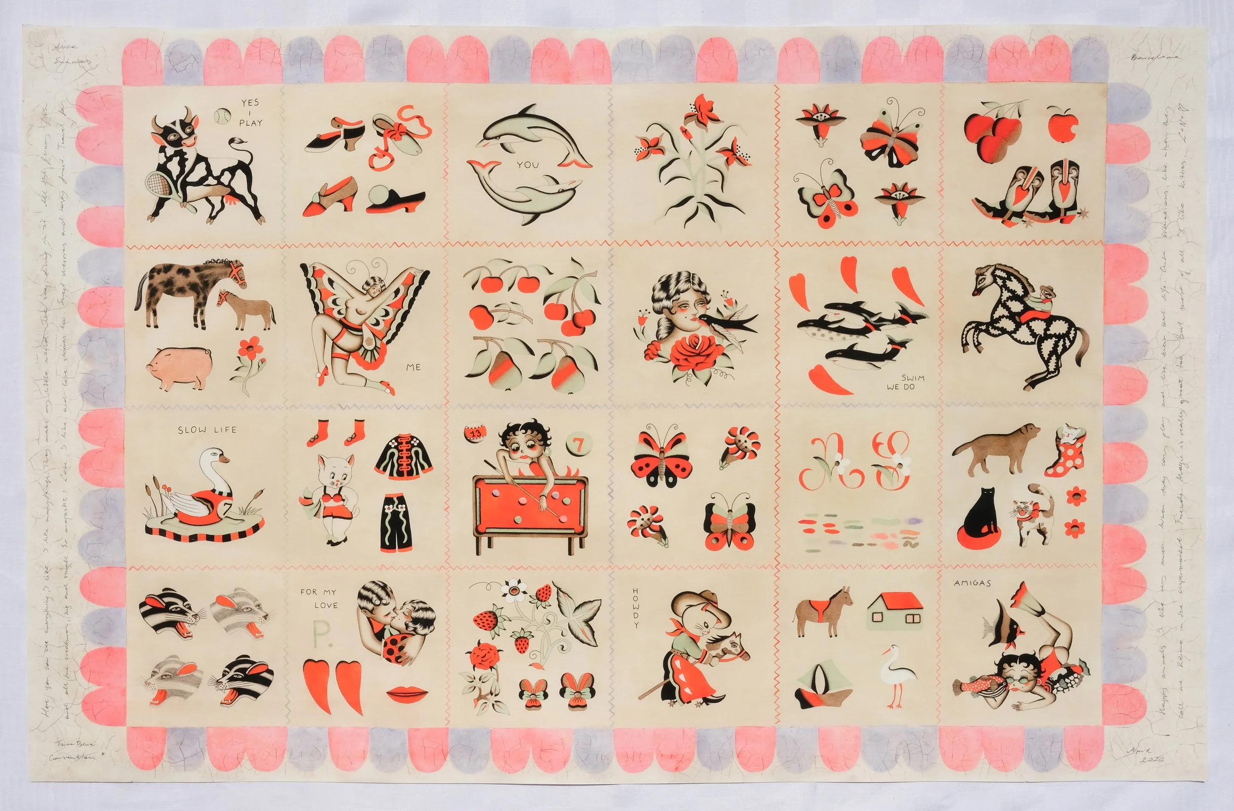 Everything I Like - 66x102 cm