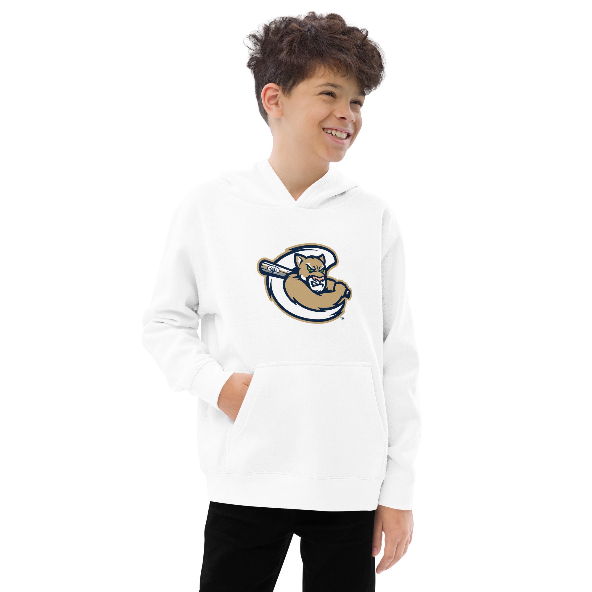 Kids Short Sleeve T-Shirt Annie T. Cougar — Kane County Cougars