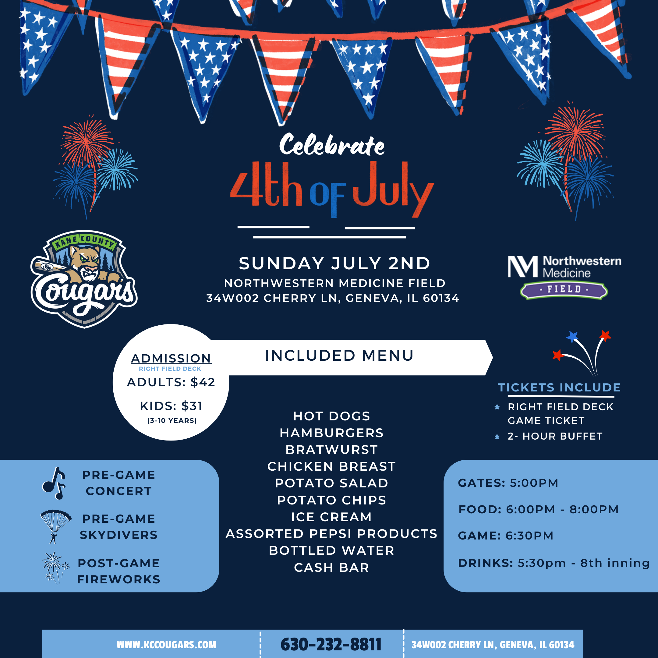 Public Events — Kane County Cougars