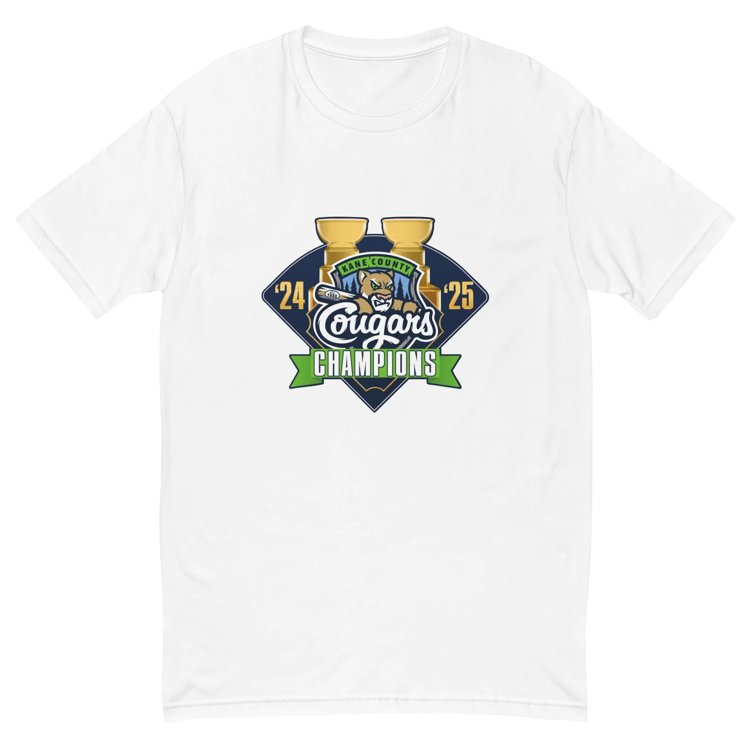 2025 Champions Short Sleeve T-shirt — Kane County Cougars