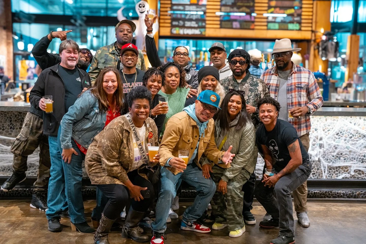 What a night! We made Atlanta beer history on 11/1 &mdash; and it couldn&rsquo;t have happened without YOU. Huge thanks to everyone who came out to celebrate the launch of our one-of-a-kind collaboration, First In Line MidSouth IPL, a fresh, wet-hopp
