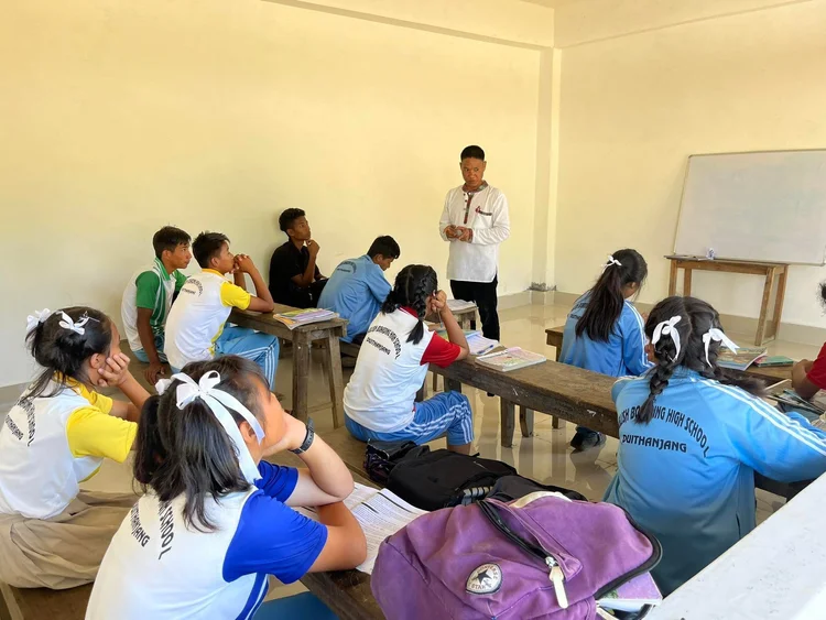 Manipur School Students Start Classes in New Classrooms!