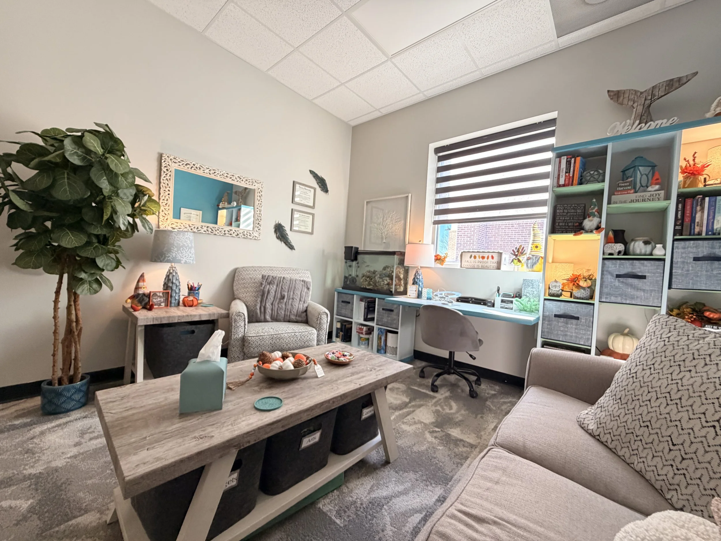 Office Space in Fall Client View