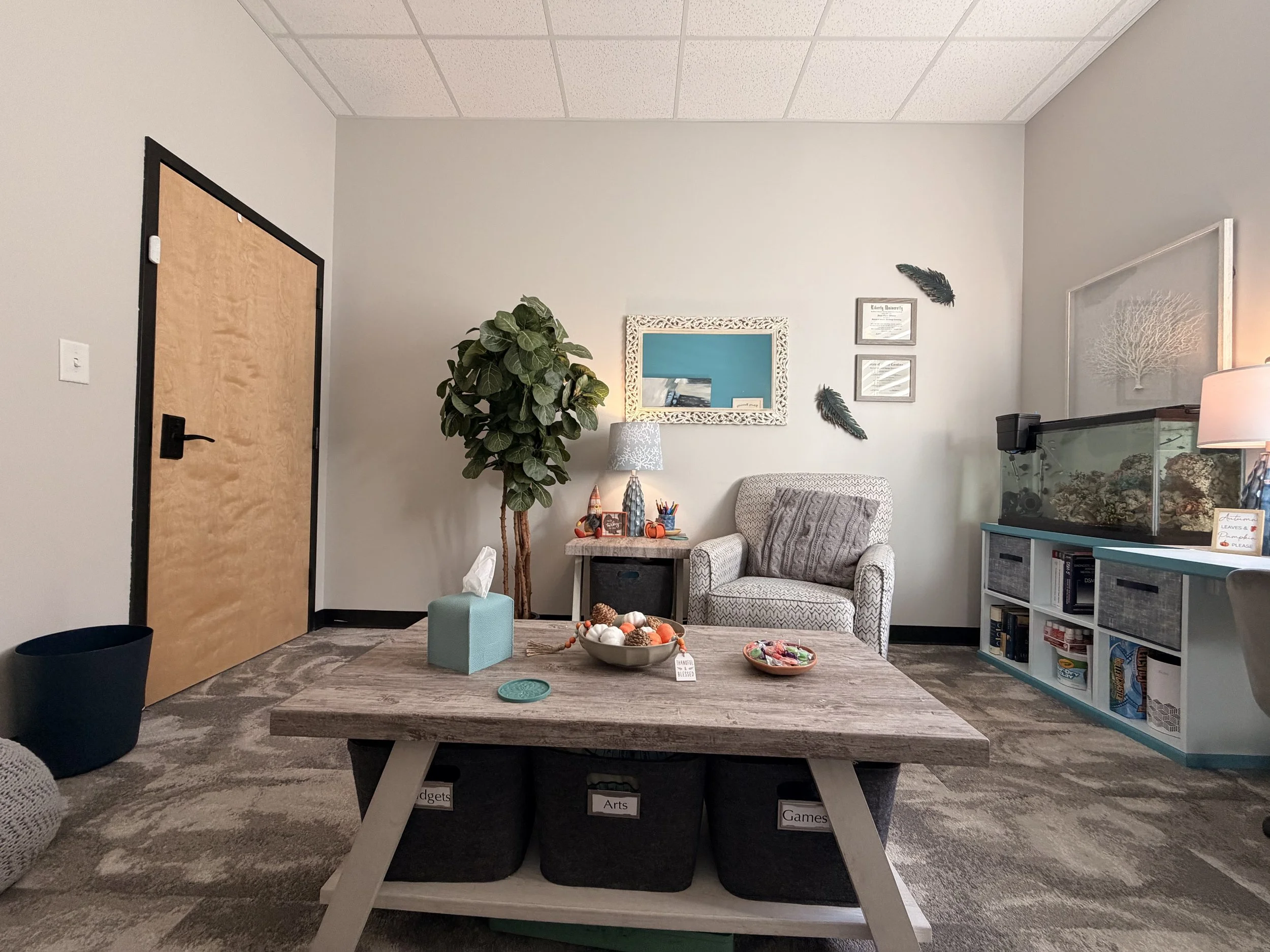 Office Space in Fall Client View