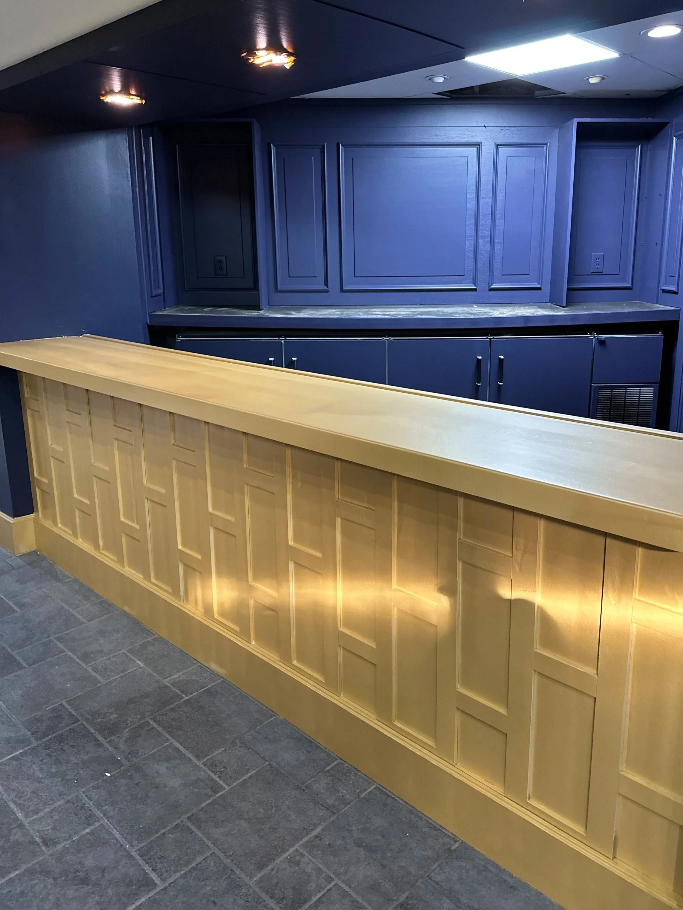 Commercial Cabinet Refinishing
