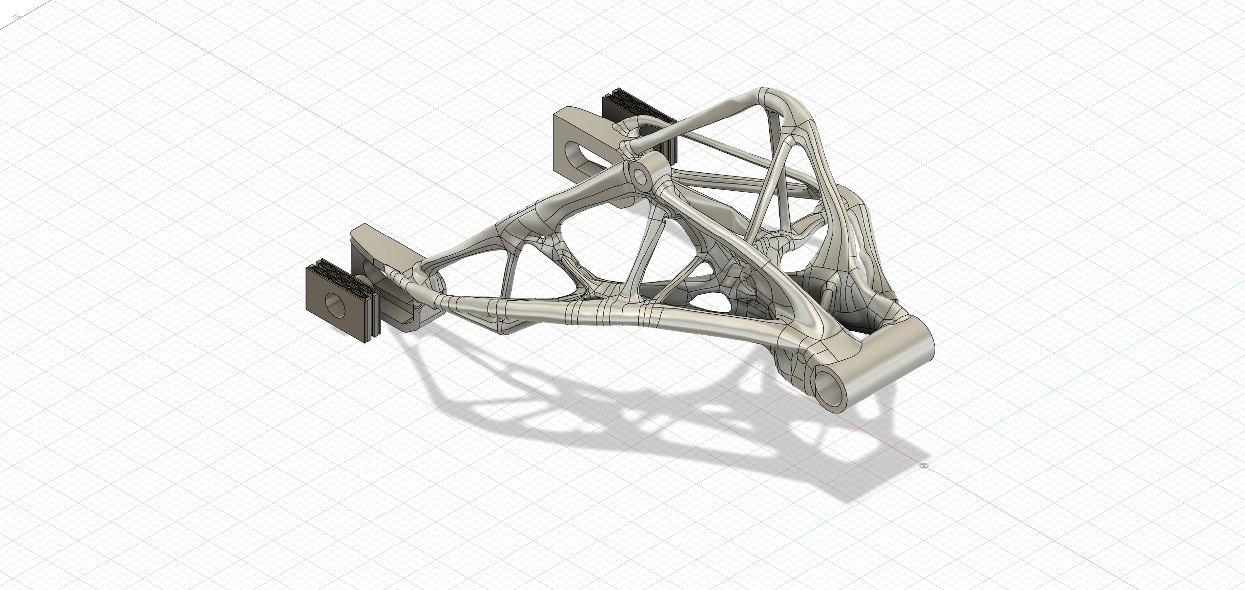 Generative Motorcycle Swingarm Design