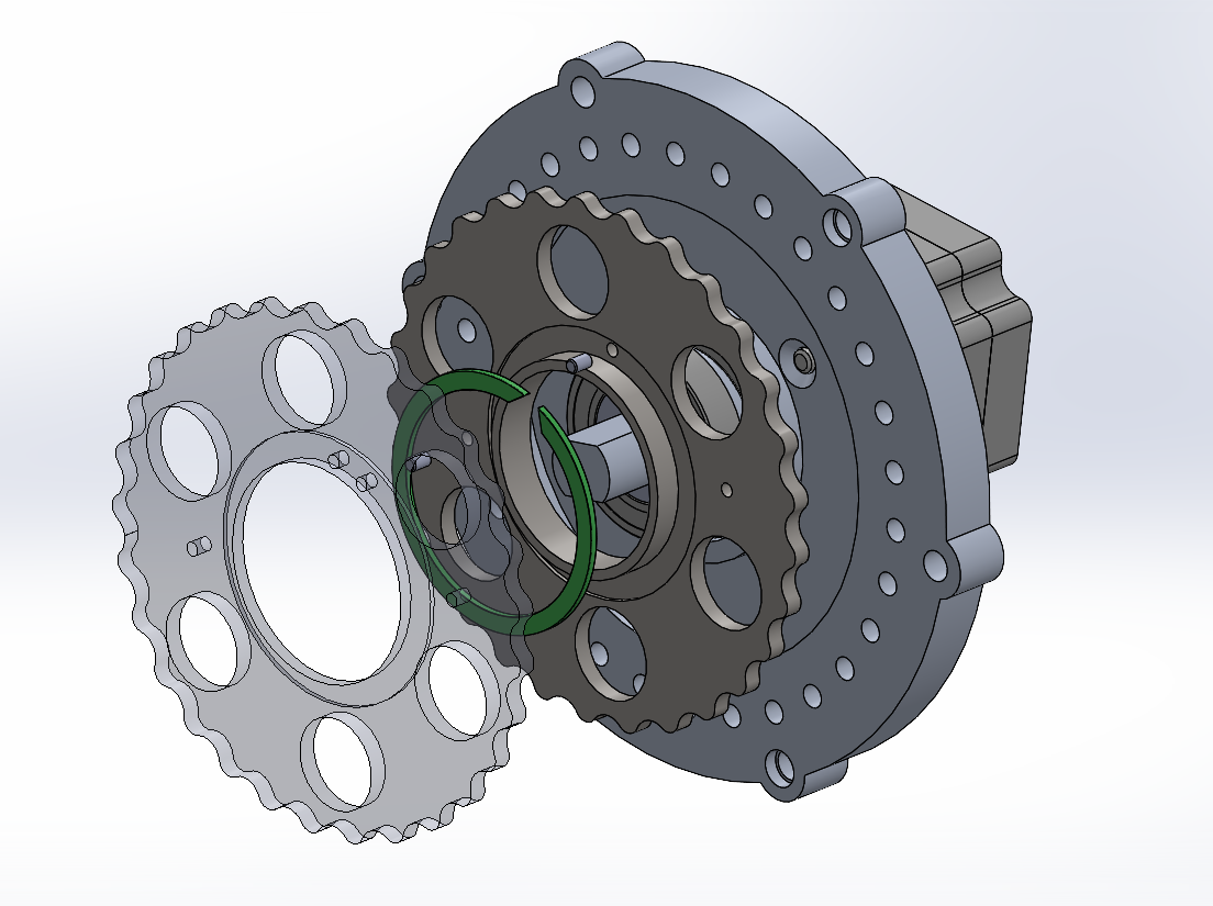 Reduced Backlash Cycloidal Drive