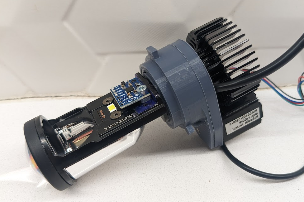 Self-Leveling Headlight