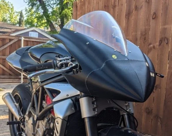 3D Printed Motorcycle Fairing