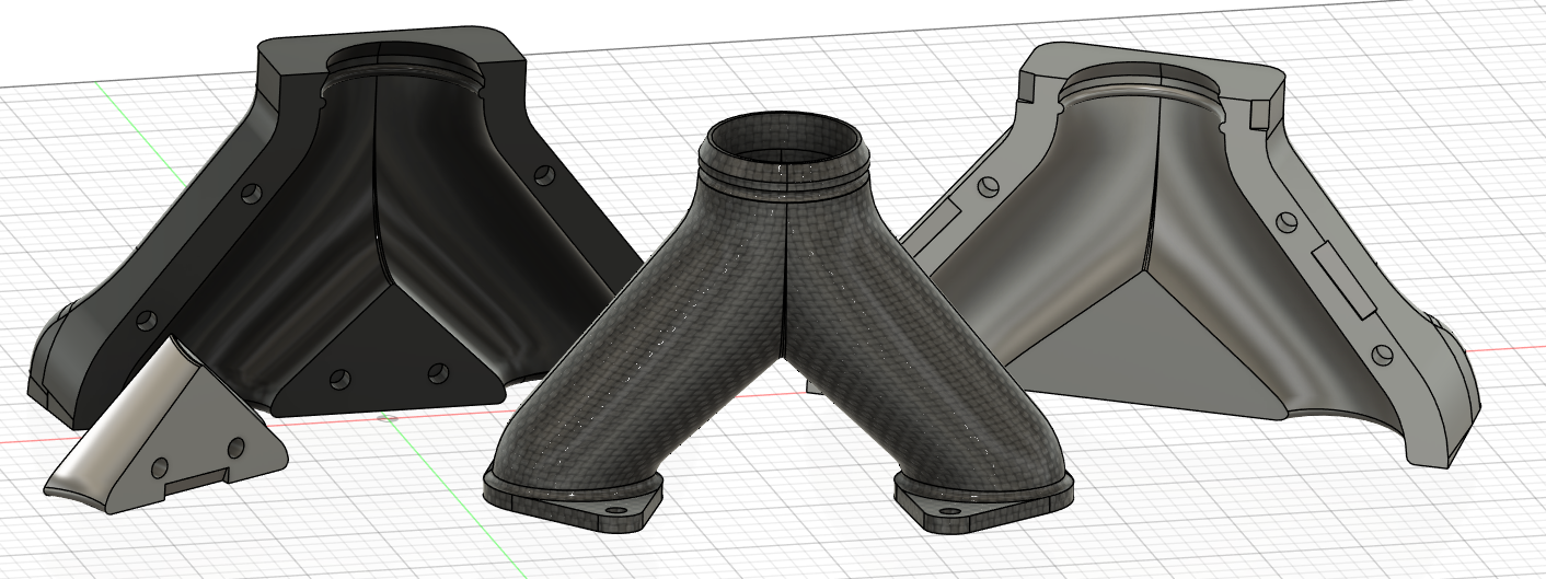 Carbon Fiber Intake Manifold
