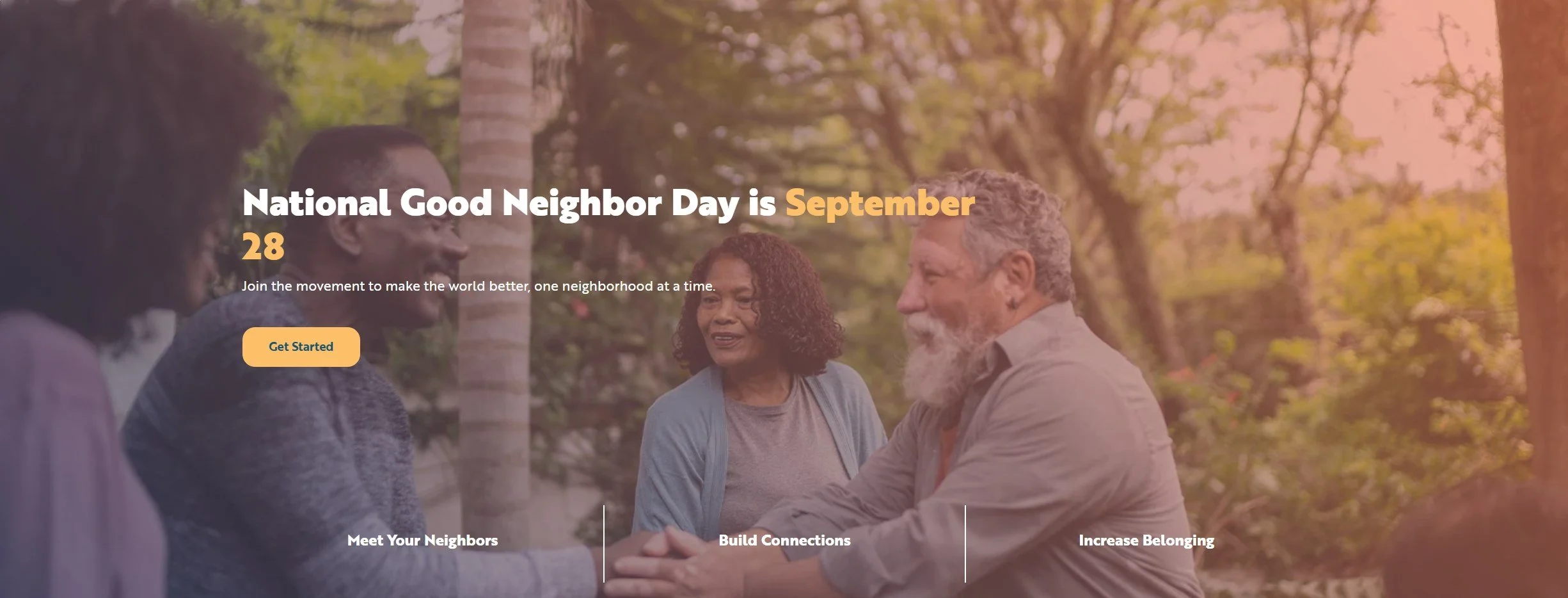 National Good Neighbor Day