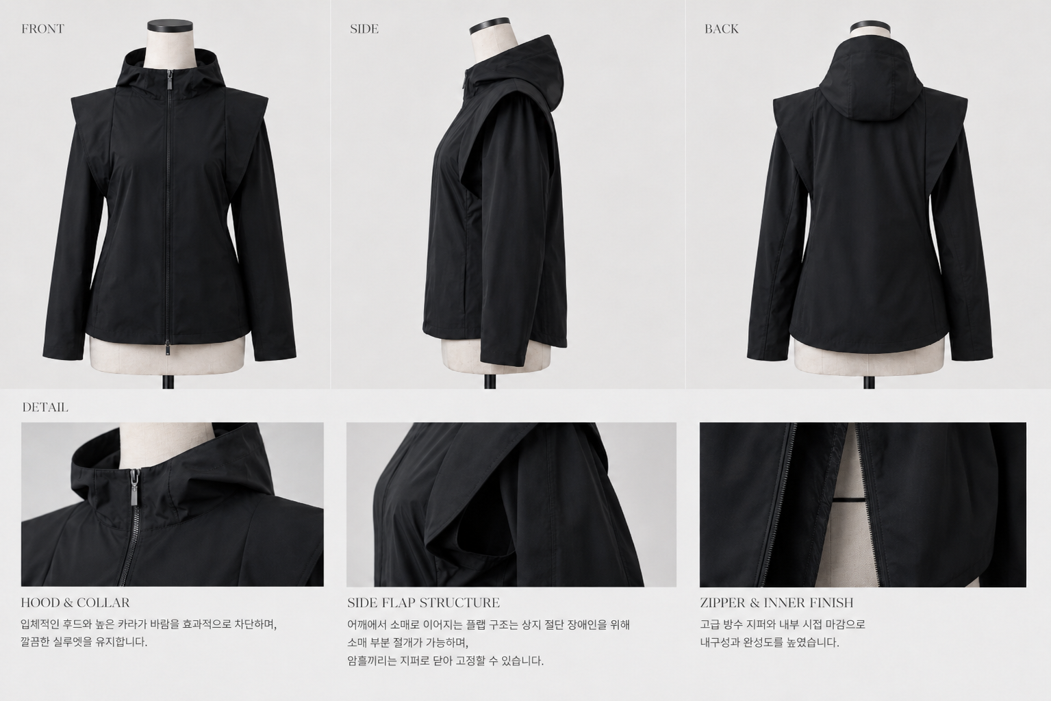 Running jacket for upper limb amputees