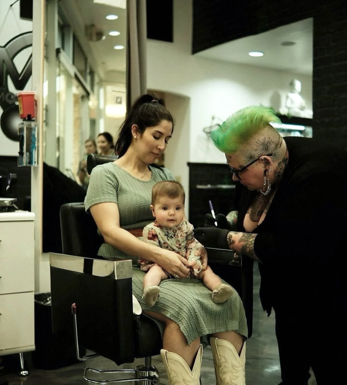 Child's Ear Piercing at Modern Mods