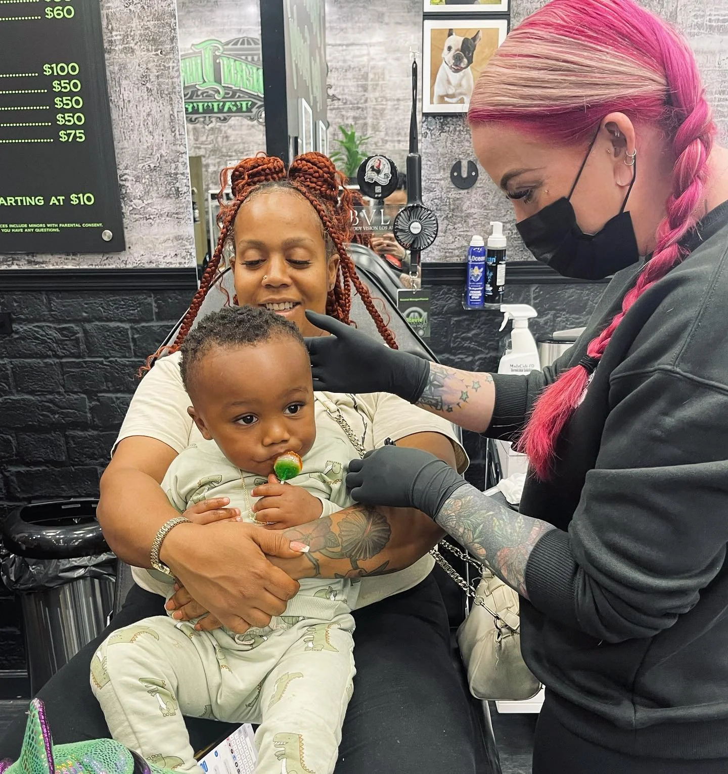 Child's Ear Piercing at Modern Mods