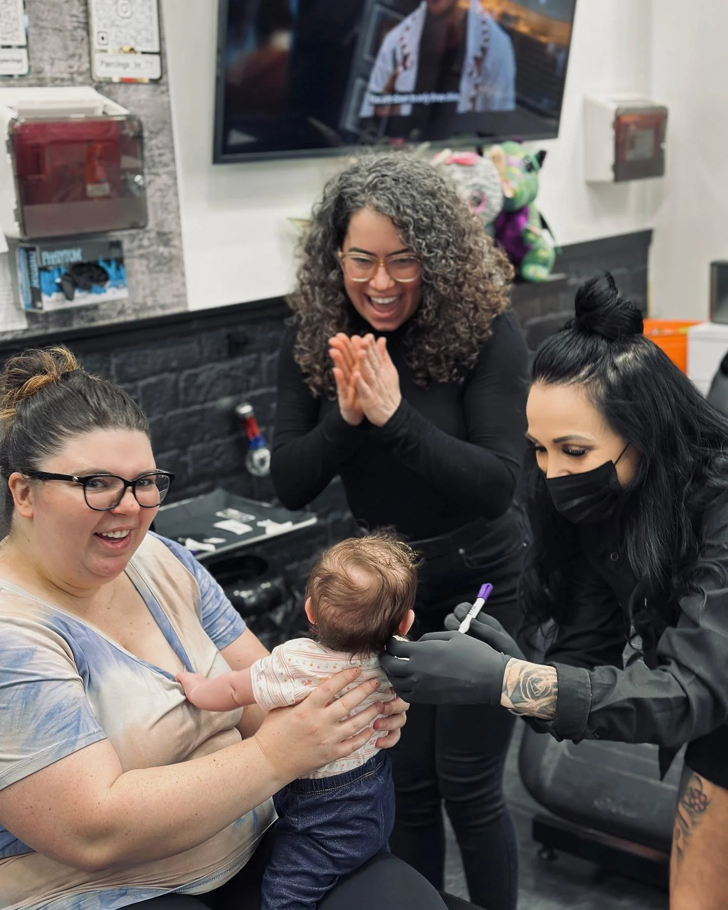 Child's Ear Piercing at Modern Mods