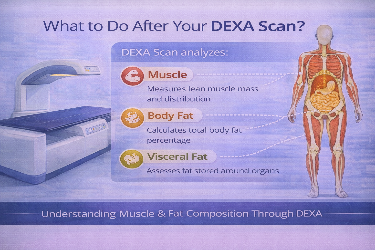 What to Do After Your DEXA Scan: Muscle, Body Fat, and Visceral Fat Explained (Boston Guide)