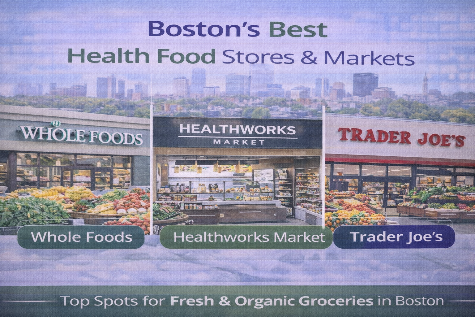 Boston’s Best Health Food Stores and Markets