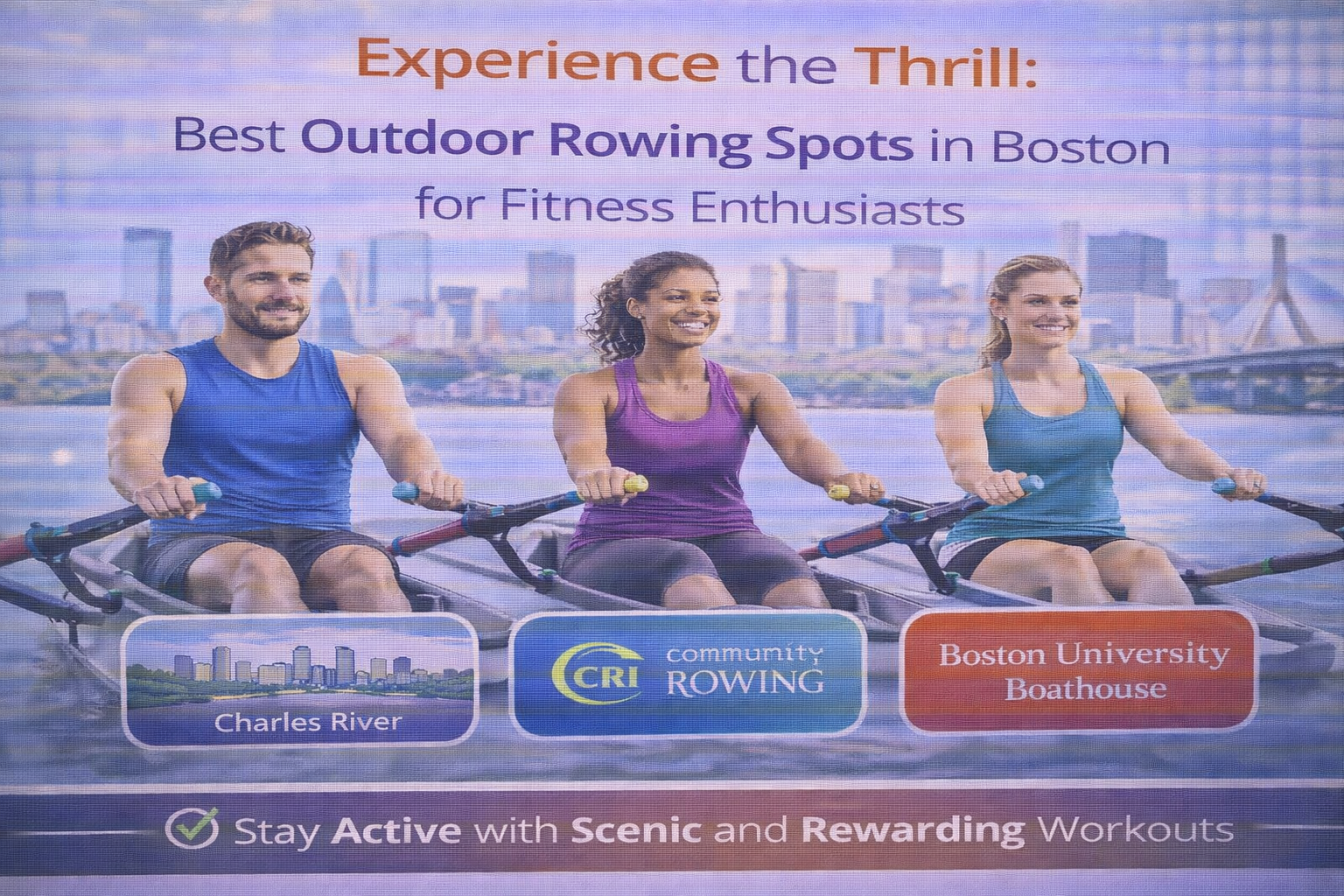Experience the Thrill: Best Outdoor Rowing Spots in Boston for Fitness Enthusiasts