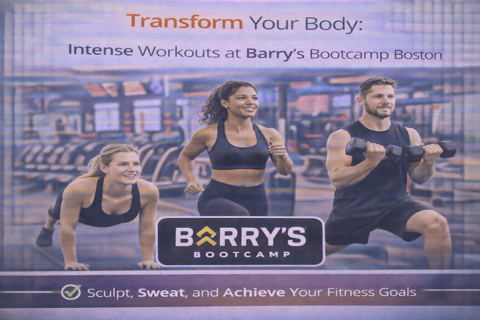 Transform Your Body: Intense Workouts at Barry's Bootcamp Boston