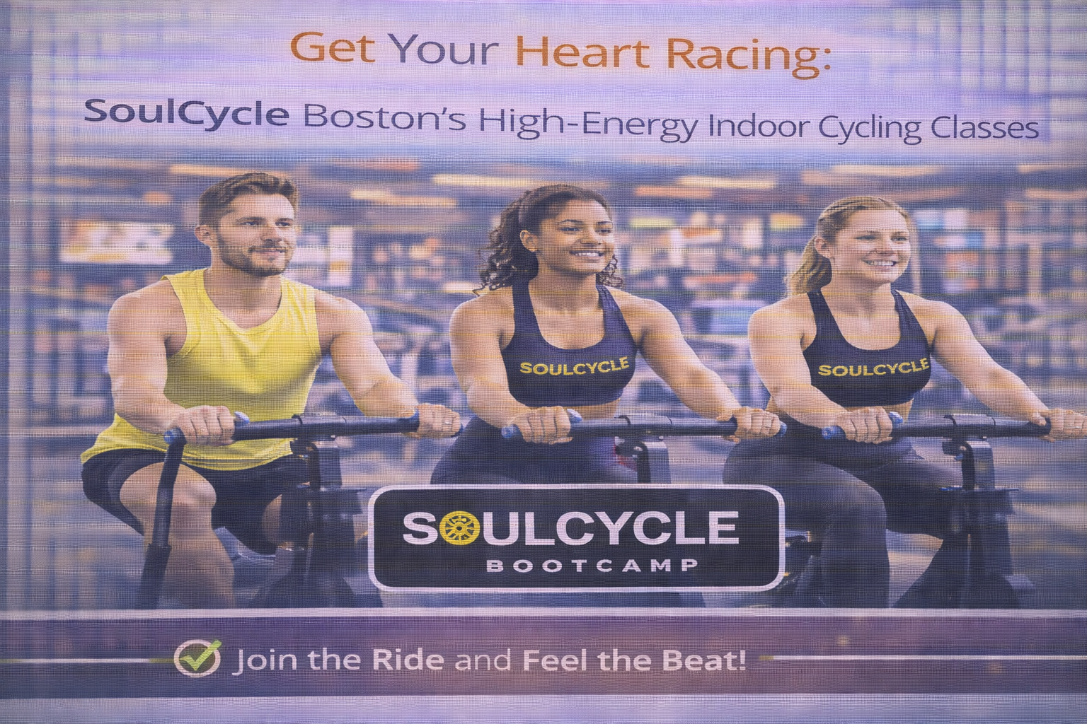 Get Your Heart Racing: SoulCycle Boston's High-Energy Indoor Cycling Classes