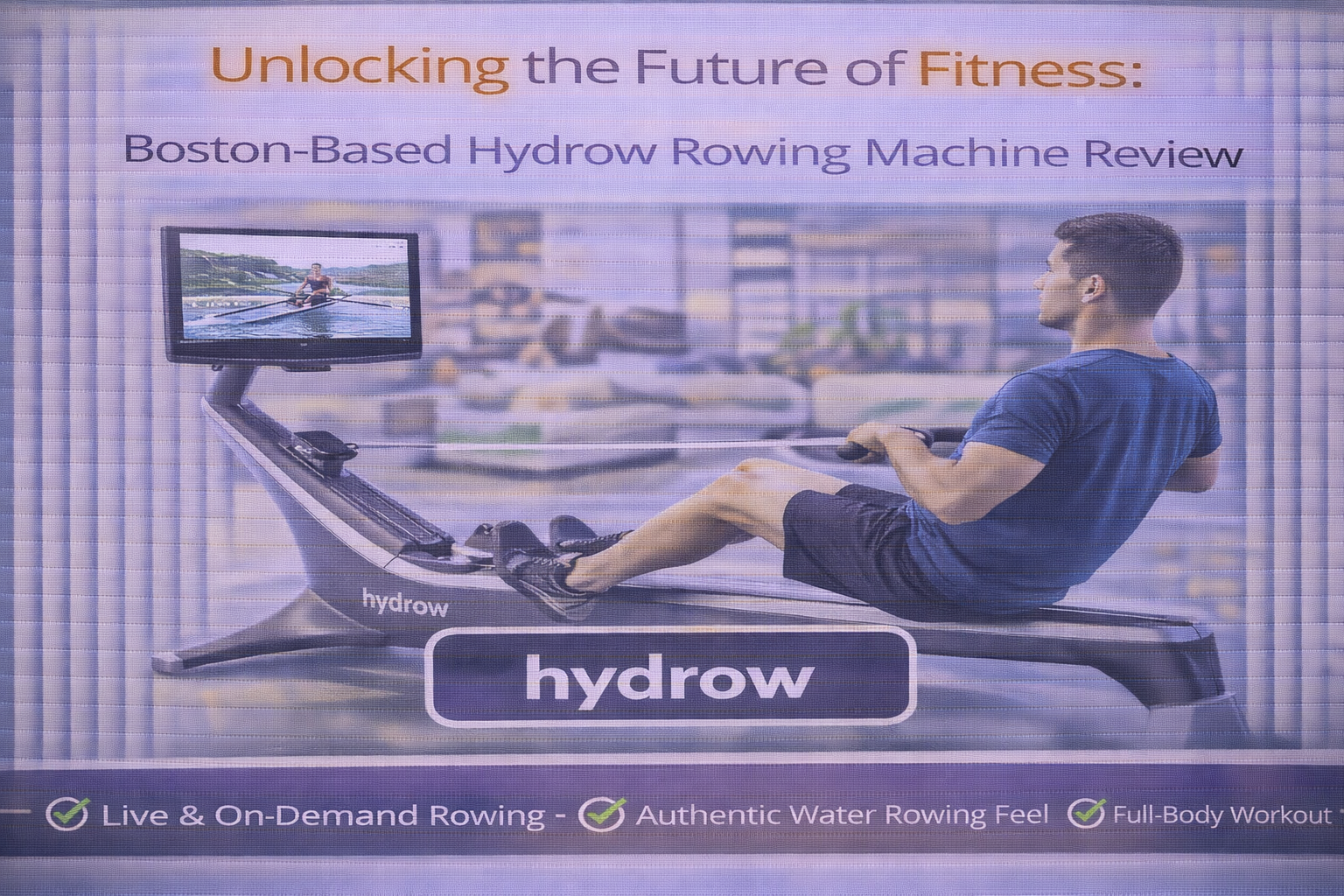 Unlocking the Future of Fitness: Boston-Based Hydrow Rowing Machine Review