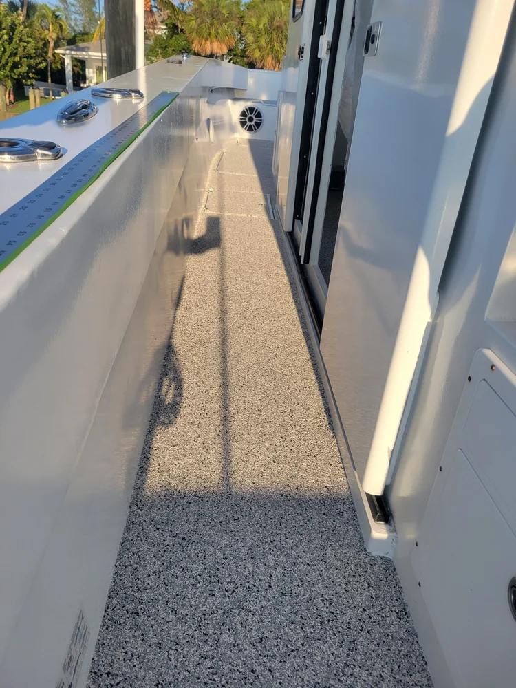 Deck with Railing View