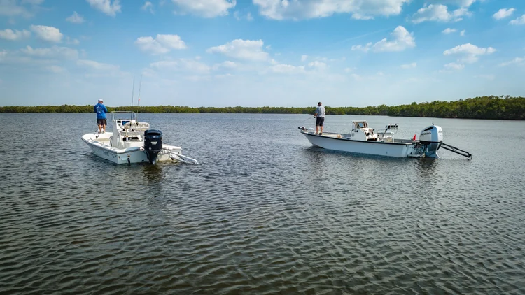 Fishing on Calm Water