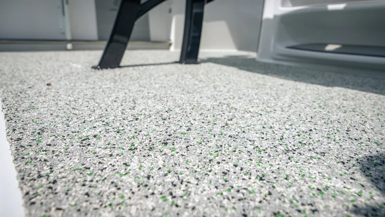 Speckled Deck Texture Close-Up