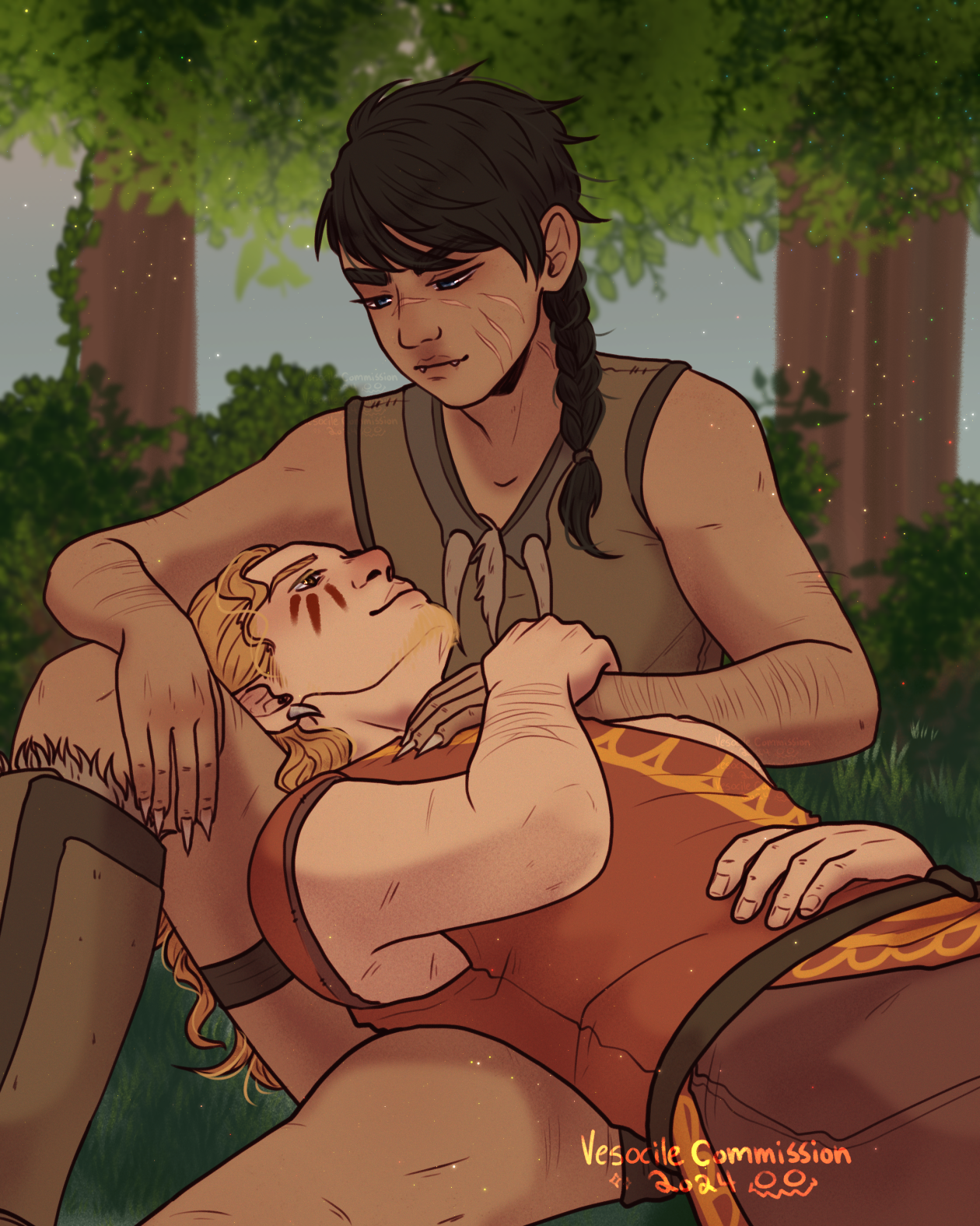 relaxing together YCH Aspi-Galou sm.png