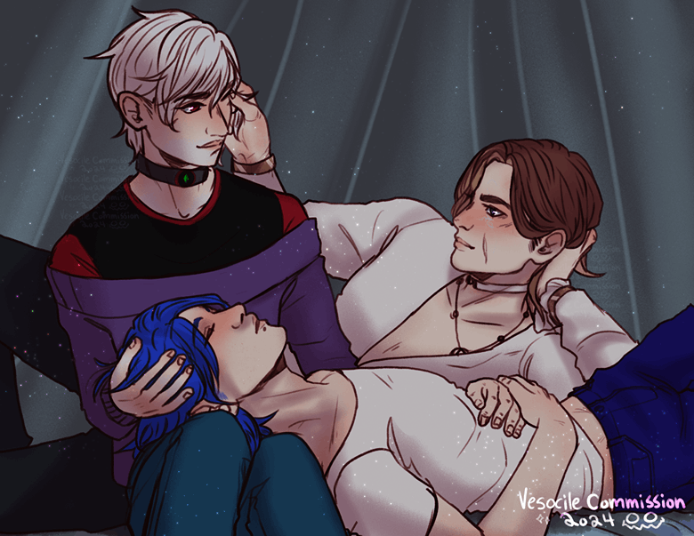 Trio Commission - Sketch Colour