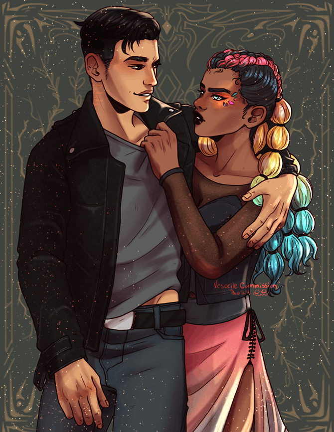 Full Colour Half Body