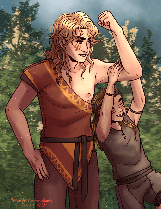 Full Colour Half Body