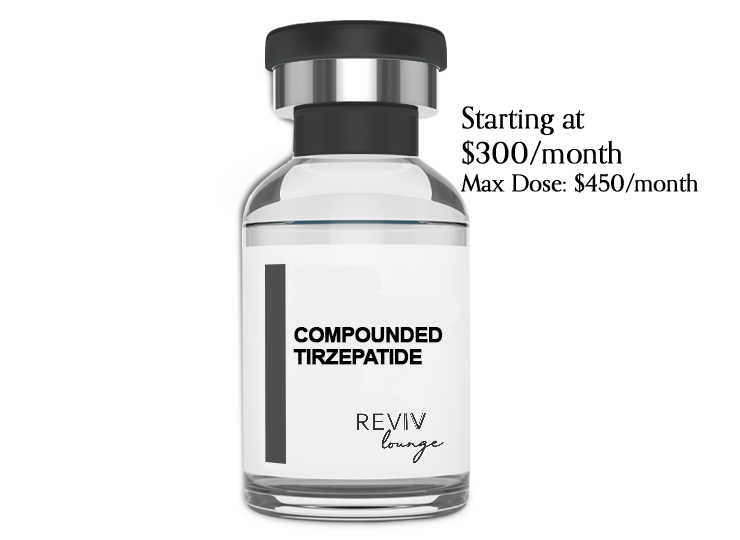 Compounded Tirzepatide for weight loss in Wisconsin starting at $550/month with a max dose cost of $675/month
