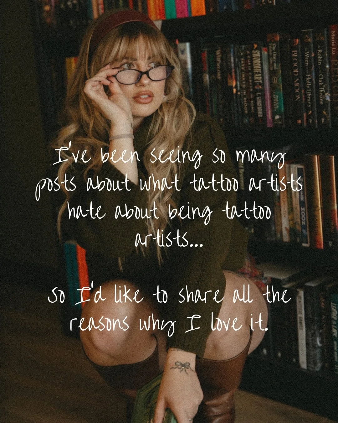 Sometimes social media focuses on the hard parts of tattooing, and while every career has its challenges, I couldn&rsquo;t help but think about all the reasons I&rsquo;m so grateful for this one🧚🏼&zwj;♀️

To every person who has trusted me with the