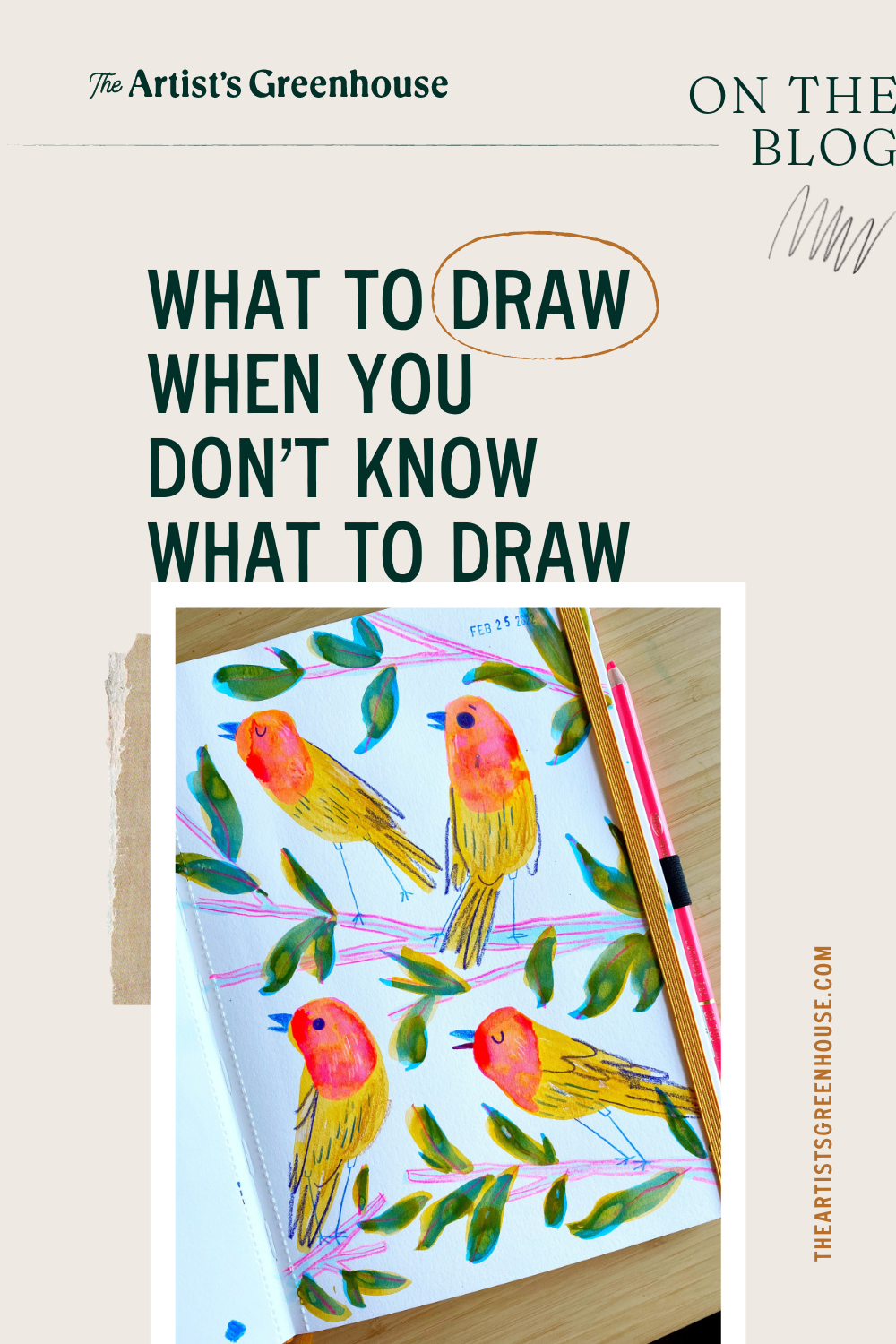 What to Draw When You Don’t Know What to Draw! — The Artist's Greenhouse
