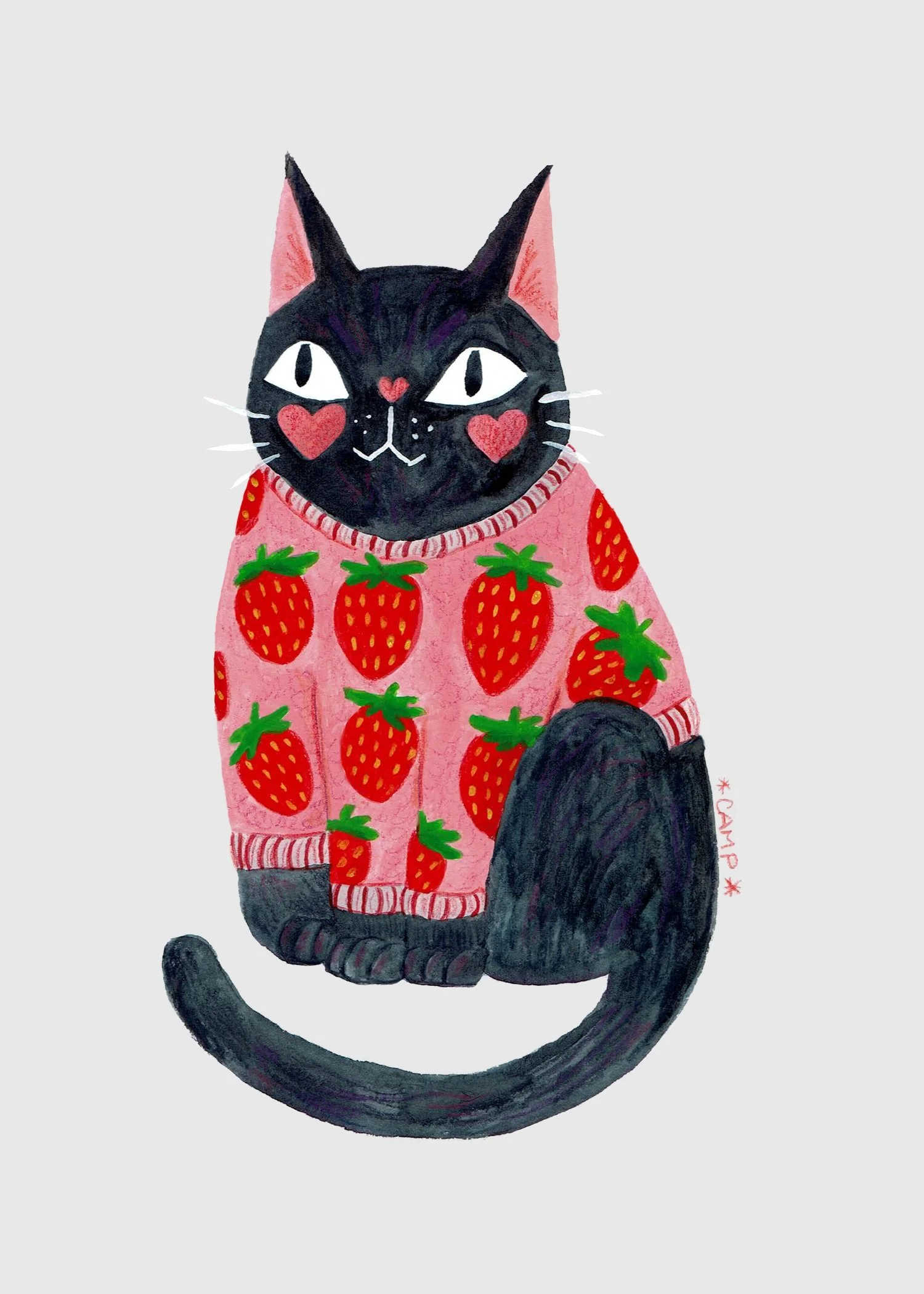 Strawberry Cat