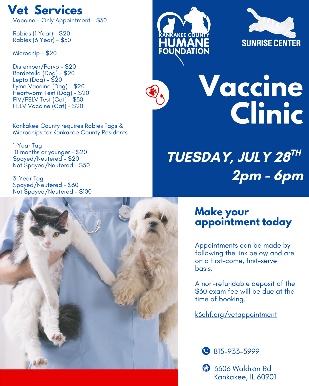 July Vaccine Clinic