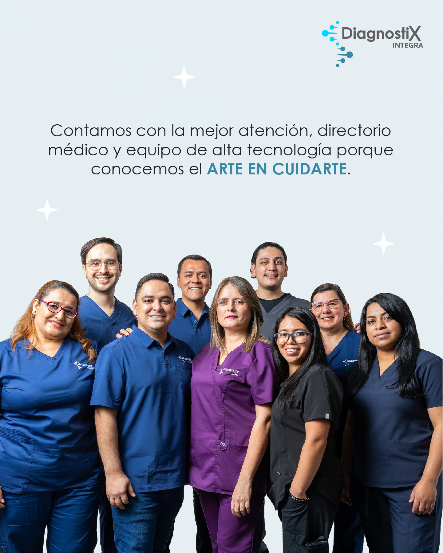 Tambi&eacute;n nos preocupamos por los nuestros, por lo que le preguntamos a nuestro equipo qu&eacute; significa trabajar en DiagnostiX.

&ldquo;Cada d&iacute;a es una nueva oportunidad de sacar una sonrisa a nuestros pacientes. Compartimos con profe