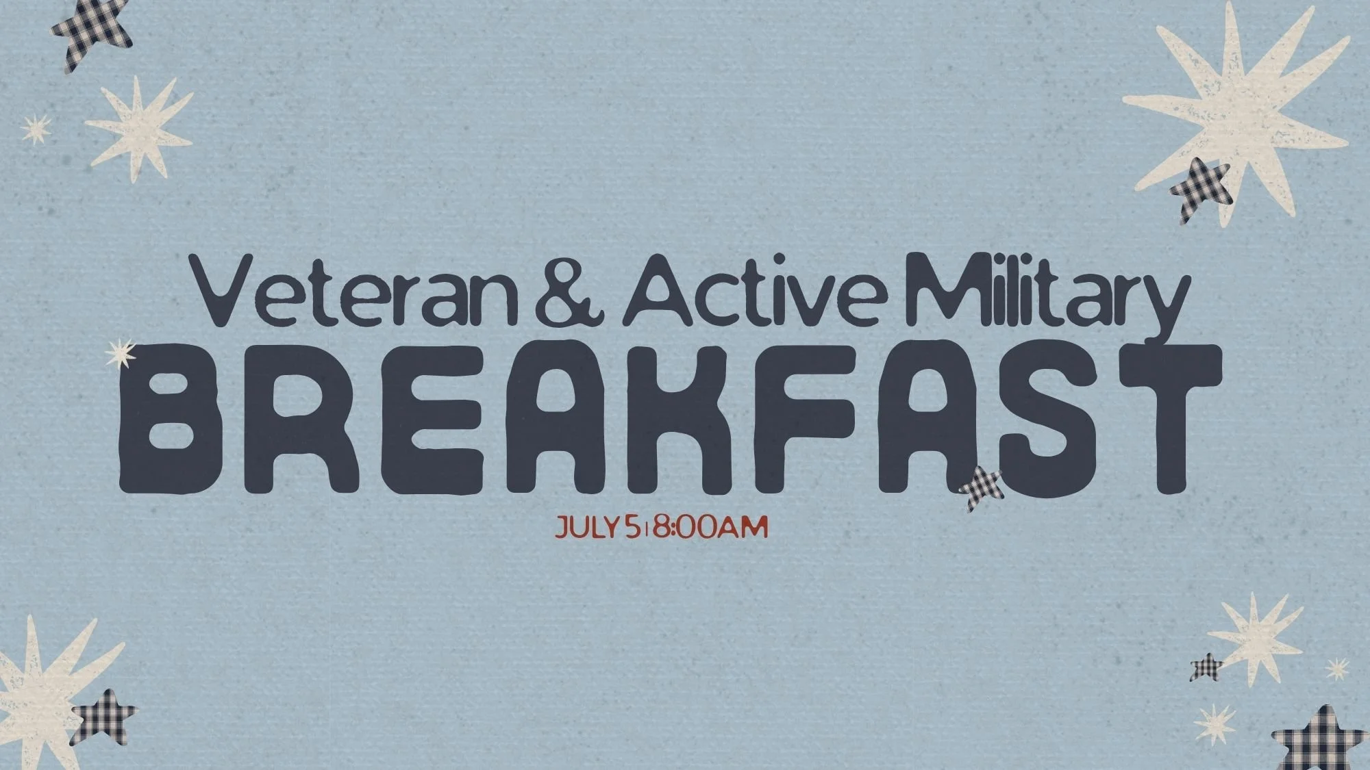Veterans and Active Military Breakfast