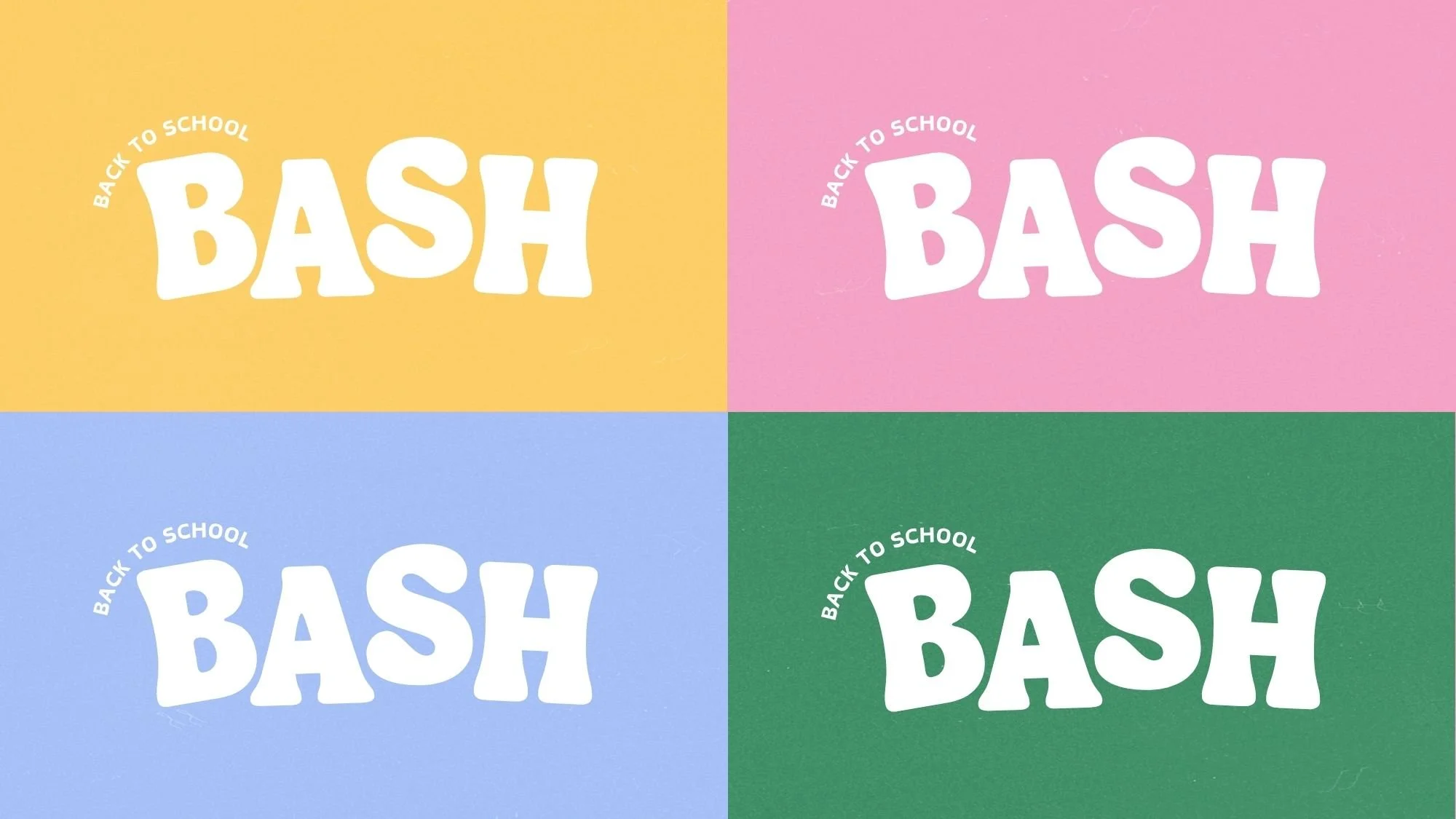 Back to School Bash