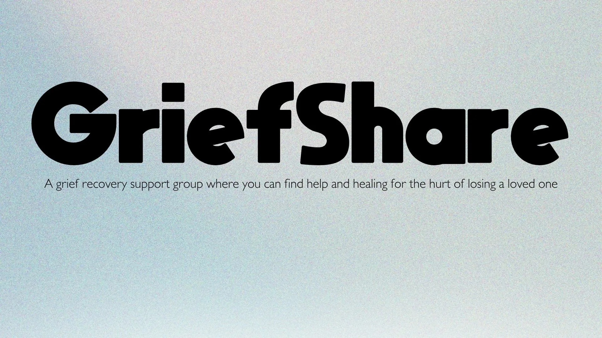 GriefShare Support Group