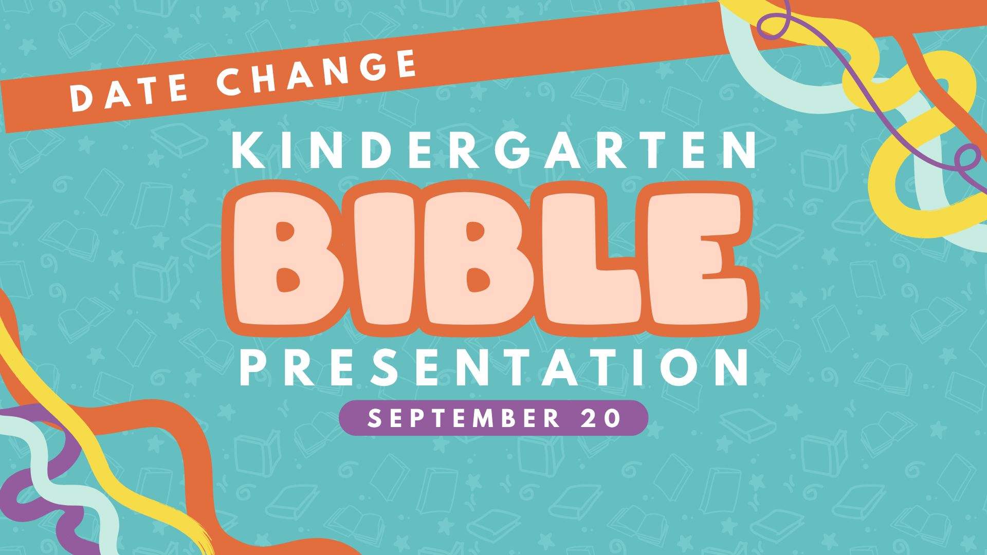 Kindergarten Bible Presentation