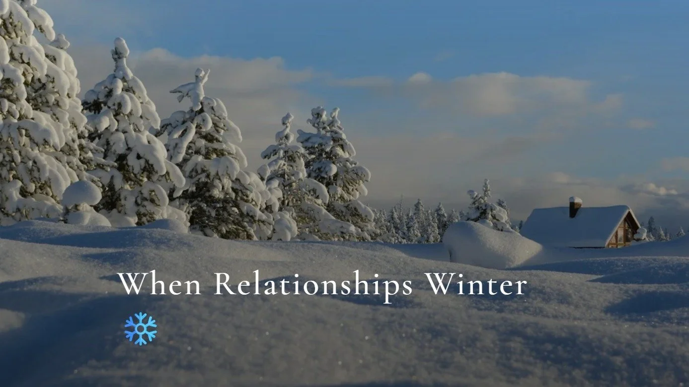 Learn how to recognize the &ldquo;winter&rdquo; seasons in your relationships and intentionally warm them back up through mindset shifts, small repairs, and purposeful connection in the latest "Larry's Little Moments". 
	
Listen to or watch