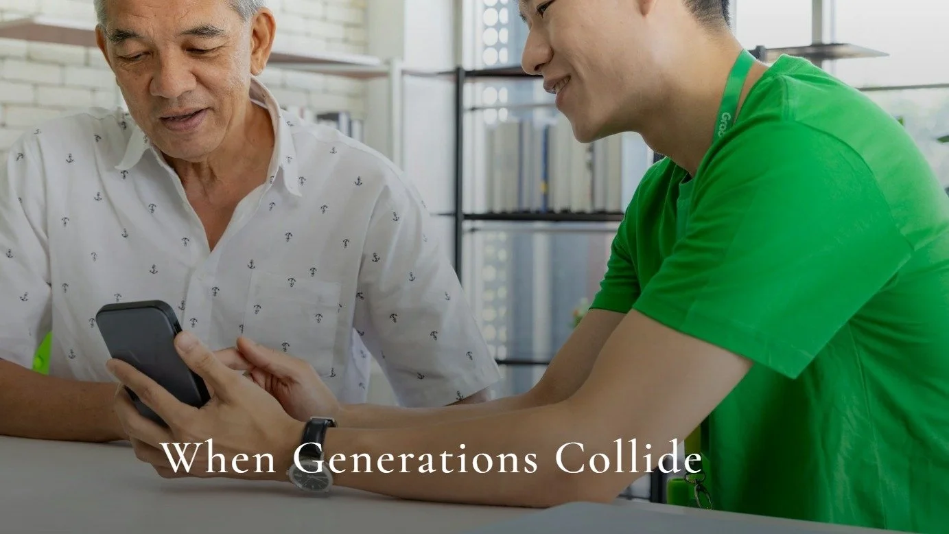 Learn how to navigate generational differences with respect, curiosity, and intentional listening by recognizing that conflict often comes more from misinterpretation than actual disagreement in the latest "Larry's Little Moments". 

Use th