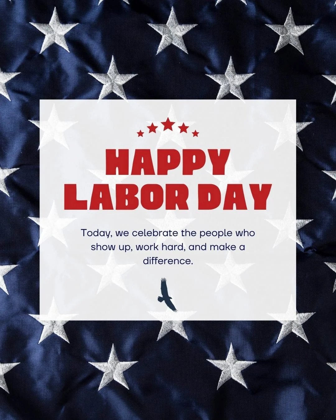 Happy Labor Day! 🇺🇸

Today, we&rsquo;re celebrating the hard work, dedication, and contributions of the people who make a difference every day. We hope you have a safe and relaxing holiday with the people who matter most!