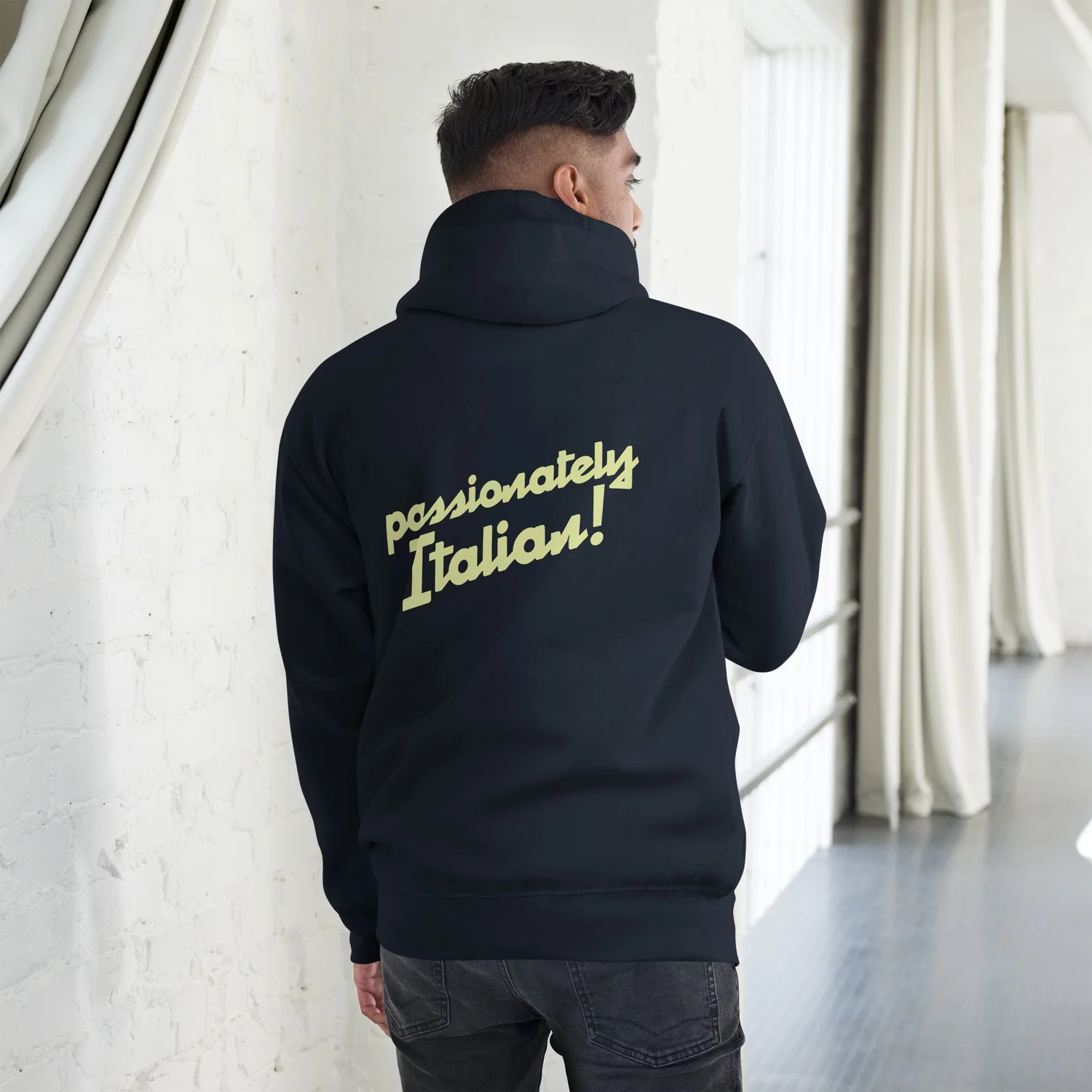 Unisex Hoodie - Passionately Italian! — Melo