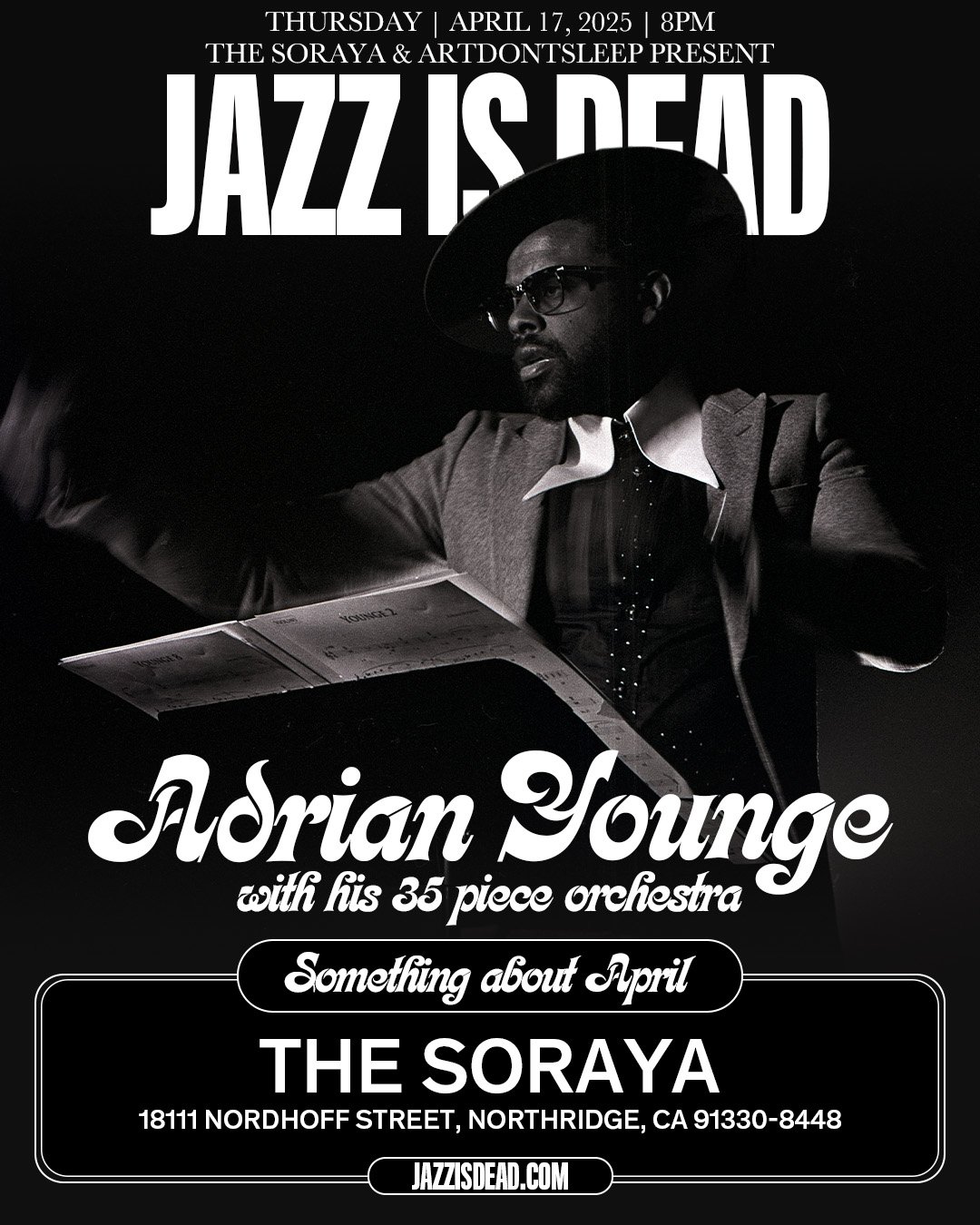 ADRIAN YOUNGE LIVE AT THE SORAYA