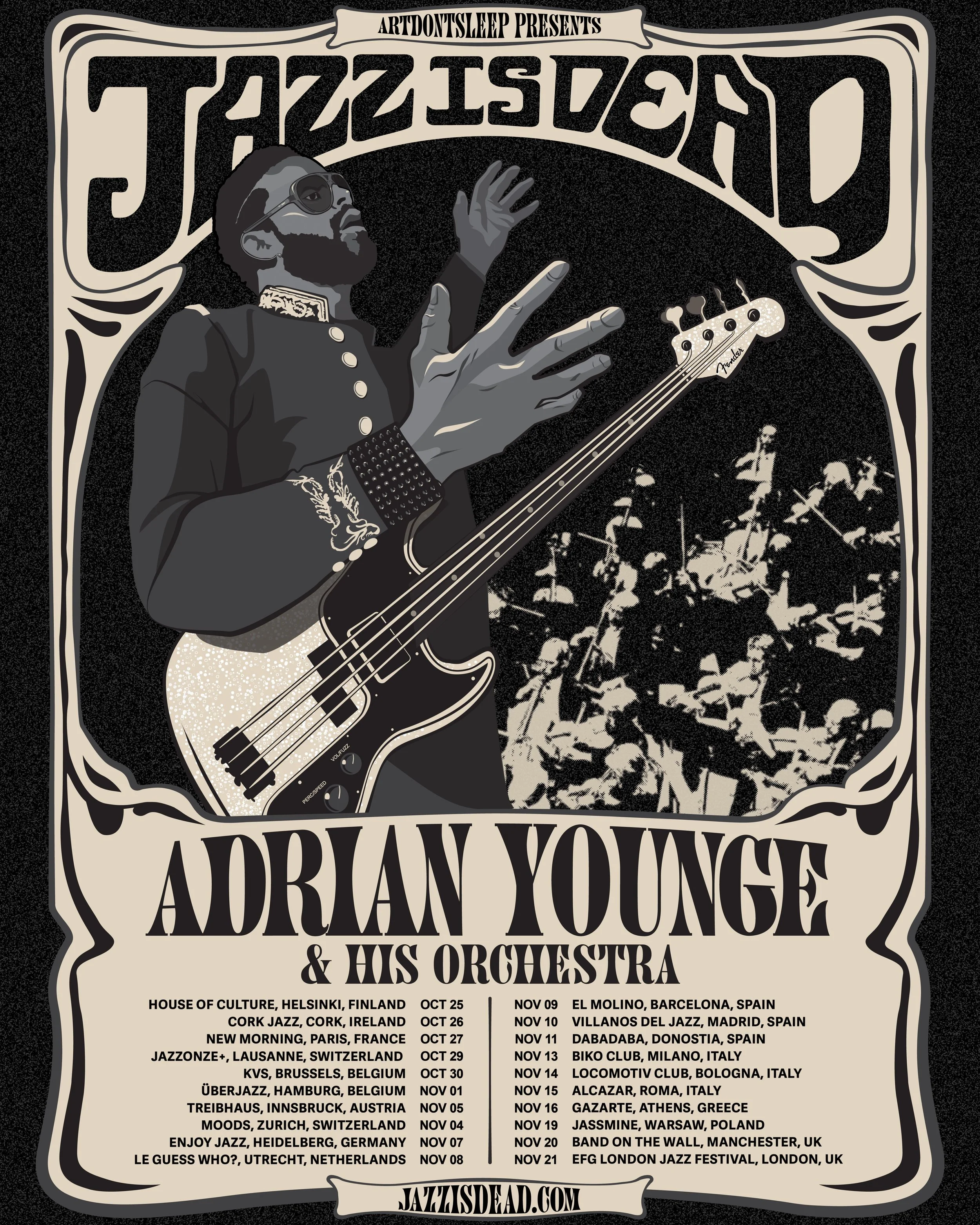 ADRIAN YOUNGE SOMETHING ABOUT APRIL EUROPE TOUR