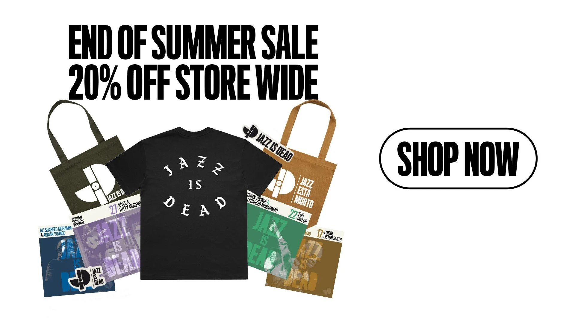 JAZZ IS DEAD  SALE
